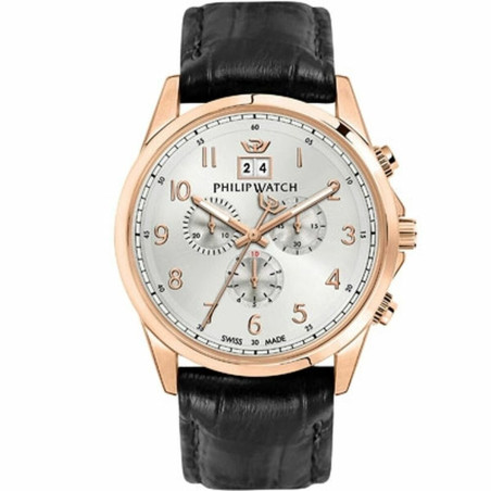 Orologio Uomo Philip Watch R8271612001 Nero