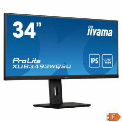 Monitor Iiyama XUB3493WQSU-B5 Nero 75 Hz 34" UltraWide Quad HD