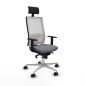 Sedia da Ufficio Piqueras y Crespo 1D086N1 Grigio
