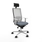 Sedia da Ufficio Piqueras y Crespo 4B086N1 Grigio