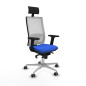 Sedia da Ufficio Piqueras y Crespo 2D086G1 Azzurro