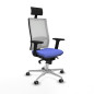 Sedia da Ufficio Piqueras y Crespo 2D086G1 Azzurro Chiaro