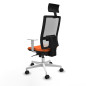 Sedia da Ufficio Piqueras y Crespo 4B026N1 Arancio