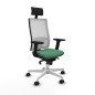 Sedia da Ufficio Piqueras y Crespo 2D026N1 Verde Smeraldo