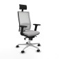 Sedia da Ufficio Piqueras y Crespo 2D086N1 Grigio chiaro