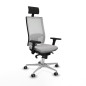 Sedia da Ufficio Piqueras y Crespo 3D086G1 Grigio chiaro