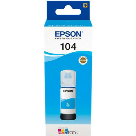 Ricarica inchiostro Epson Nº 104 Ciano