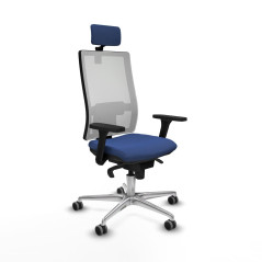 Sedia da Ufficio Piqueras y Crespo 3D086G2 Blu Marino