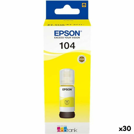 Ricarica inchiostro Epson 104 Giallo