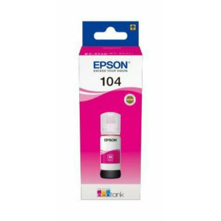 Ricarica inchiostro Epson Nº 104 Magenta