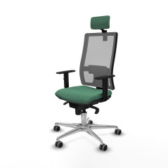 Sedia da Ufficio Piqueras y Crespo 1D086G2 Verde Smeraldo