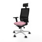 Sedia Ufficio con Poggiatesta Piqueras y Crespo 2D026N1 Rosa