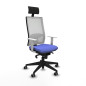 Sedia da Ufficio Piqueras y Crespo 4B066G1 Azzurro Chiaro