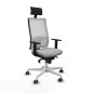 Sedia da Ufficio Piqueras y Crespo 1D026G1 Grigio chiaro