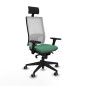 Sedia da Ufficio Piqueras y Crespo 3D066G1 Verde Smeraldo