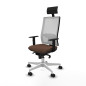 Sedia da Ufficio Piqueras y Crespo 1D026N1 Marrone scuro