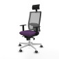 Sedia Ufficio con Poggiatesta Piqueras y Crespo 1D026G1 Viola