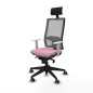 Sedia Ufficio con Poggiatesta Piqueras y Crespo 4B066G1 Rosa