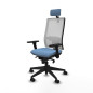 Sedia da Ufficio Piqueras y Crespo 3D066N2 Blu cielo