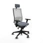 Sedia da Ufficio Piqueras y Crespo 3D066G2 Grigio