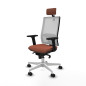 Sedia da Ufficio Piqueras y Crespo 2D026N2 Marrone