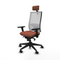 Sedia da Ufficio Piqueras y Crespo 3D066N2 Marrone