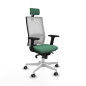 Sedia da Ufficio Piqueras y Crespo 2D026G2 Verde Smeraldo