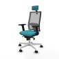 Sedia da Ufficio Piqueras y Crespo 2D026N2 Turchese