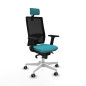 Sedia da Ufficio Piqueras y Crespo 2D026G2 Turchese