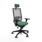 Sedia da Ufficio Piqueras y Crespo 3D066G2 Verde Smeraldo