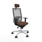 Sedia da Ufficio Piqueras y Crespo 1D026N2 Marrone scuro