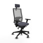 Sedia da Ufficio Piqueras y Crespo 3D066G2 Grigio scuro