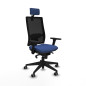Sedia da Ufficio Piqueras y Crespo 3D066G2 Blu Marino