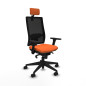 Sedia da Ufficio Piqueras y Crespo 3D066N2 Arancio