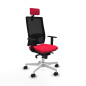 Sedia da Ufficio Piqueras y Crespo 1D026N2 Rosso