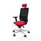 Sedia da Ufficio Piqueras y Crespo 2D026N2 Rosso