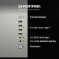 Case computer desktop ATX Corsair CC-9011285-WW Bianco Grigio Multicolore