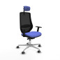 Sedia da Ufficio Piqueras y Crespo D086G2W Azzurro Chiaro