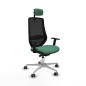 Sedia da Ufficio Piqueras y Crespo D086G2W Verde Smeraldo