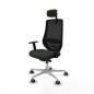 Sedia da Ufficio Piqueras y Crespo D086G2W Nero