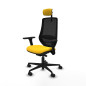 Sedia da Ufficio Piqueras y Crespo D036N2W Giallo