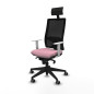 Sedia Ufficio con Poggiatesta Piqueras y Crespo 4B066G1 Rosa
