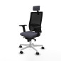 Sedia Ufficio con Poggiatesta Piqueras y Crespo 2D026N2 Grigio scuro