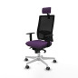 Sedia Ufficio con Poggiatesta Piqueras y Crespo 1D026G2 Viola