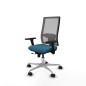 Sedia da Ufficio Piqueras y Crespo 3D086N0 Grigio Verde petrolio
