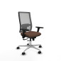 Sedia da Ufficio Piqueras y Crespo 3D086N0 Grigio Marrone scuro