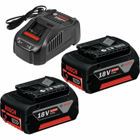 Set di caricabatterie e batterie ricaricabili BOSCH 1 600 A00 B8J 18 V 5 Ah