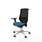 Sedia da Ufficio Piqueras y Crespo D086G0H Nero Verde petrolio