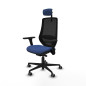Sedia da Ufficio Piqueras y Crespo D036G2W Blu Marino
