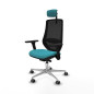 Sedia da Ufficio Piqueras y Crespo D086G2W Turchese